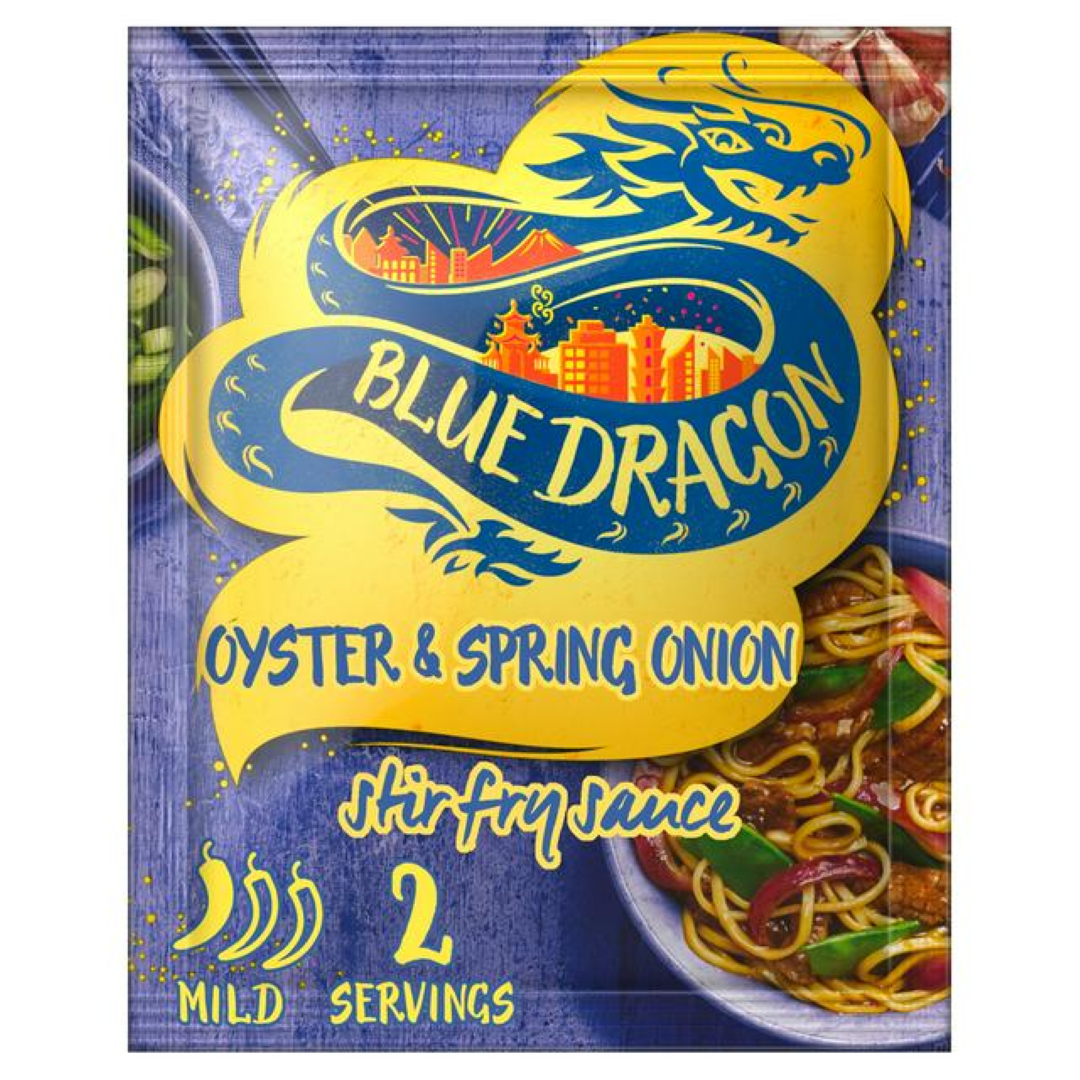 BLUE DRAGON OYSTER &S/ONION SAUCE 120G